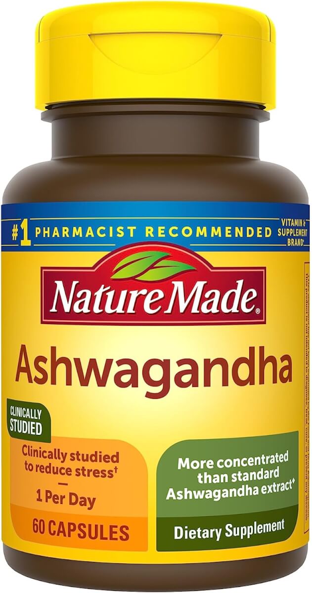 Nature Made Ashwagandha Capsules 125mg